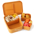 Caja de almuerzo reutilizable de silicona